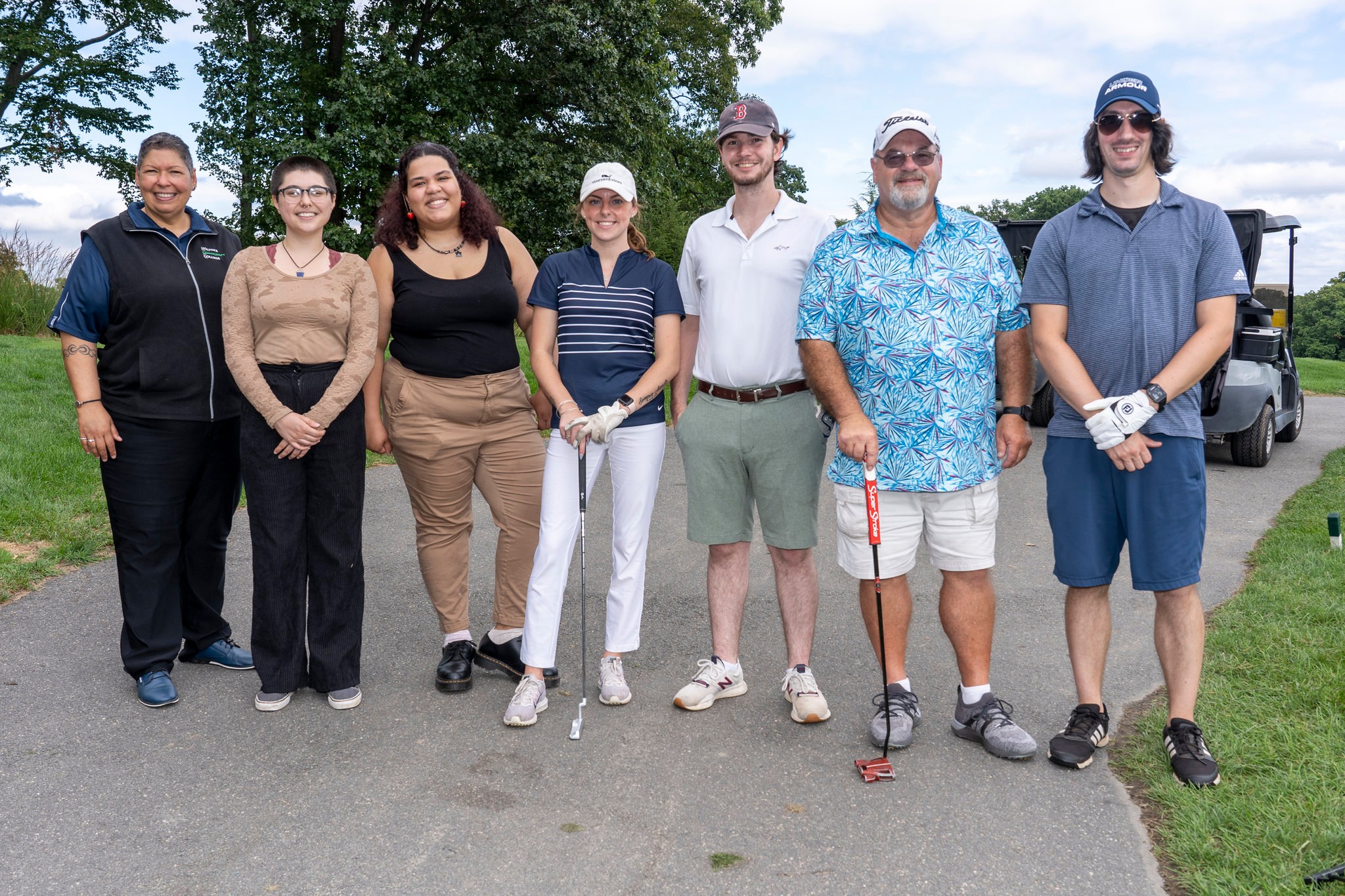 President Royal with Hazen Paper golfers